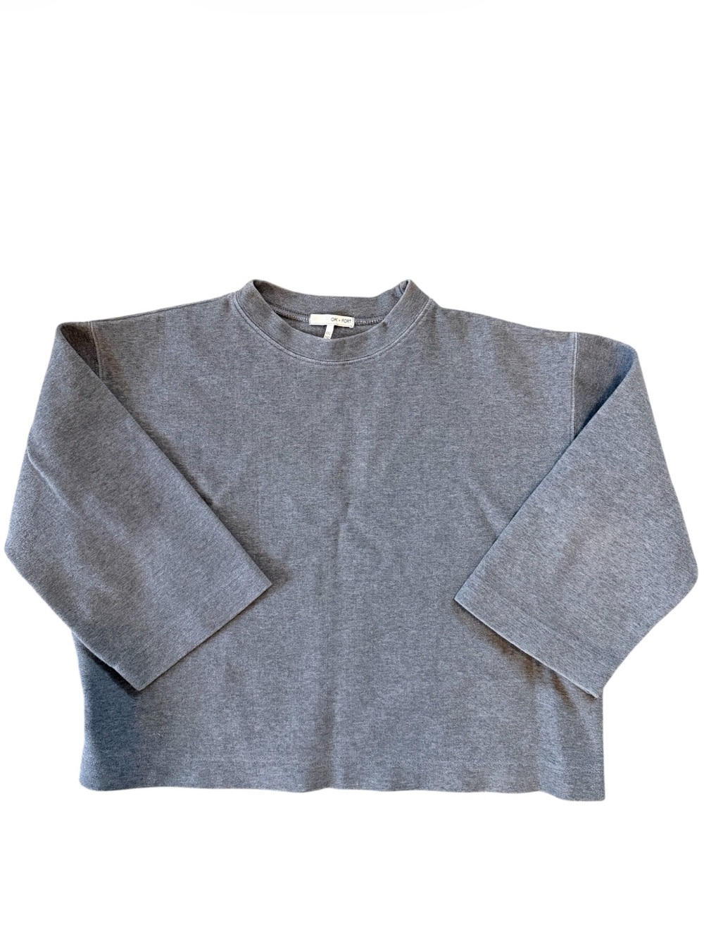 Oak & Fort Crewneck Sweater - Gray